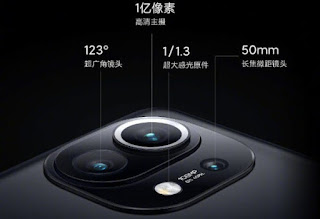 Xiaomi Mi 11 lens Snapdragon 888